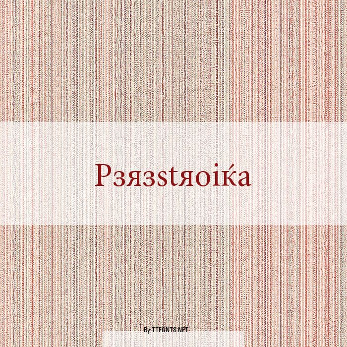 Perestroika example