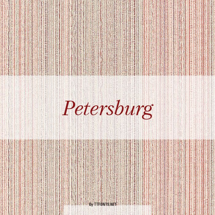 Petersburg example