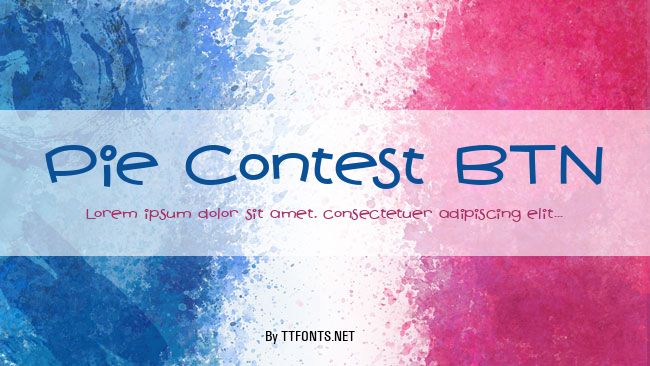 Pie Contest BTN example