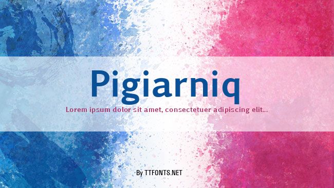 Pigiarniq example
