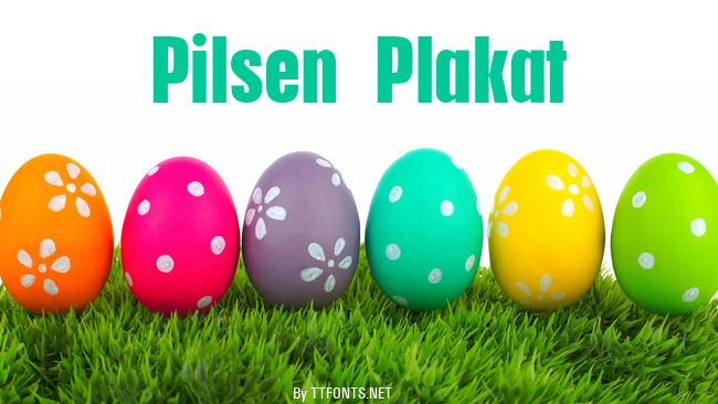 Pilsen Plakat example