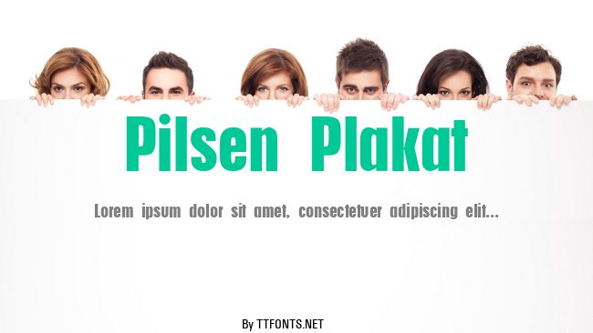 Pilsen Plakat example