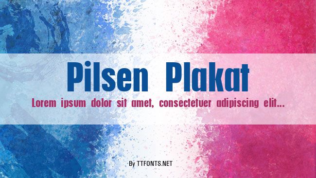 Pilsen Plakat example