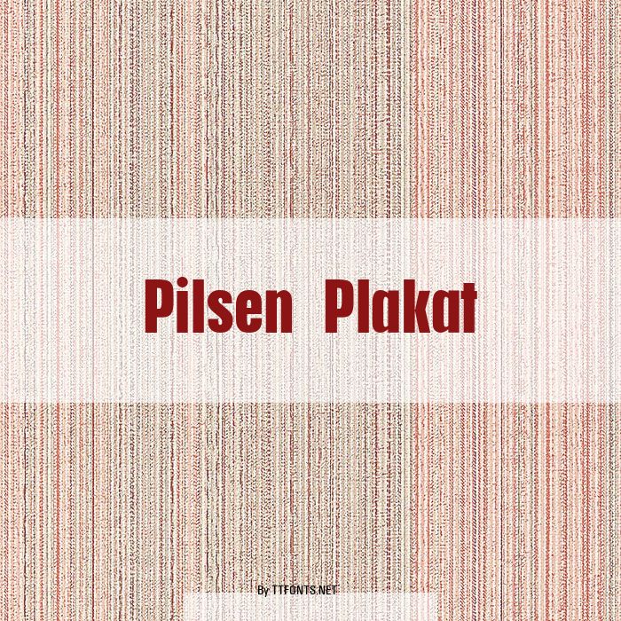 Pilsen Plakat example