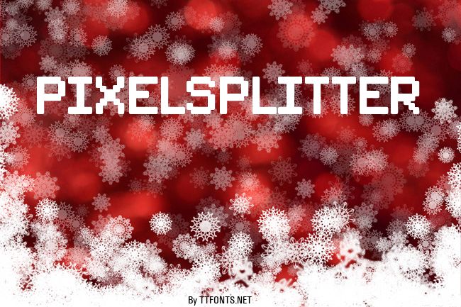 PixelSplitter example