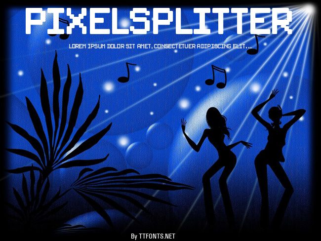 PixelSplitter example