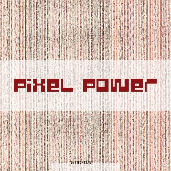 Pixel Power example