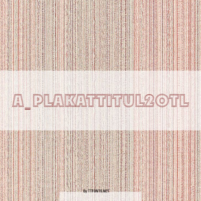 a_PlakatTitul2Otl example