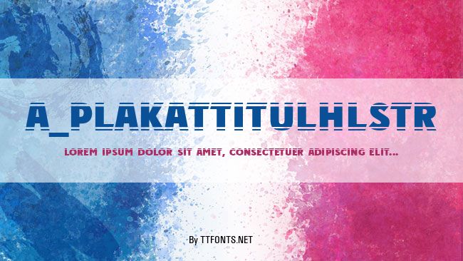 a_PlakatTitulHlStr example