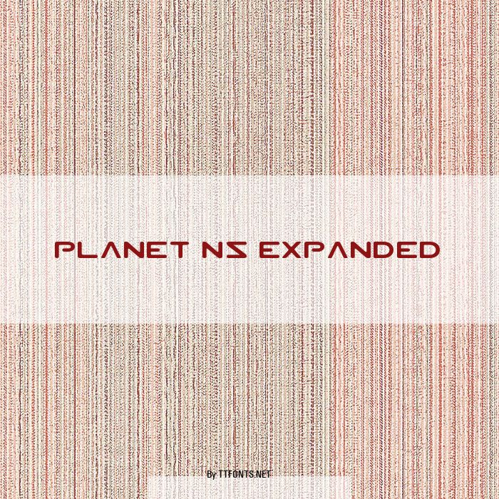 Planet NS Expanded example