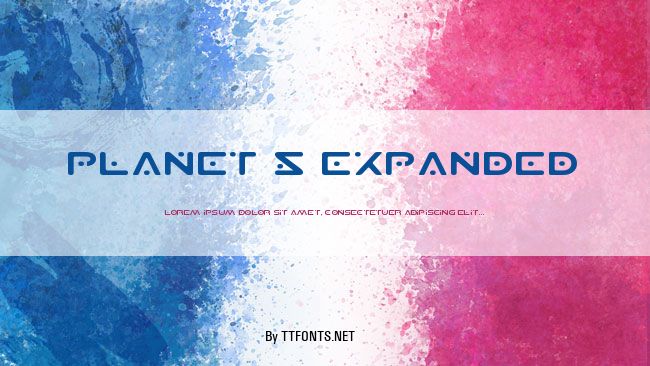 Planet S Expanded example