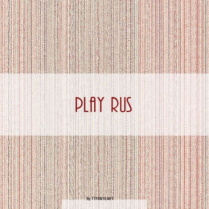 Play Rus example