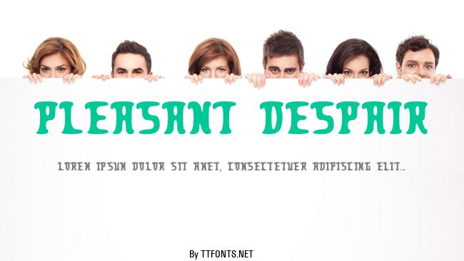 Pleasant Despair example