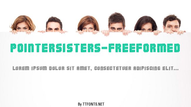 PointerSisters-Freeformed example