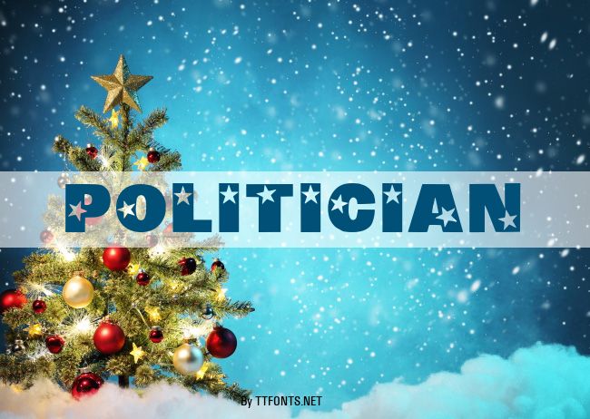 Politician example