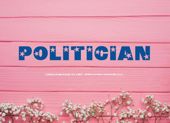 Politician example