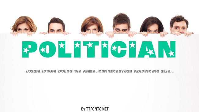 Politician example