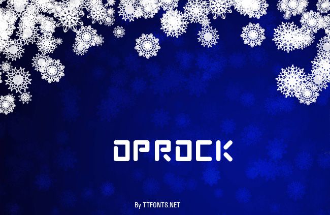 Poprock example