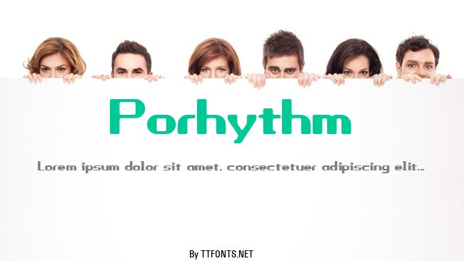 Porhythm example