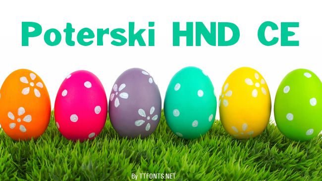 Poterski HND CE example