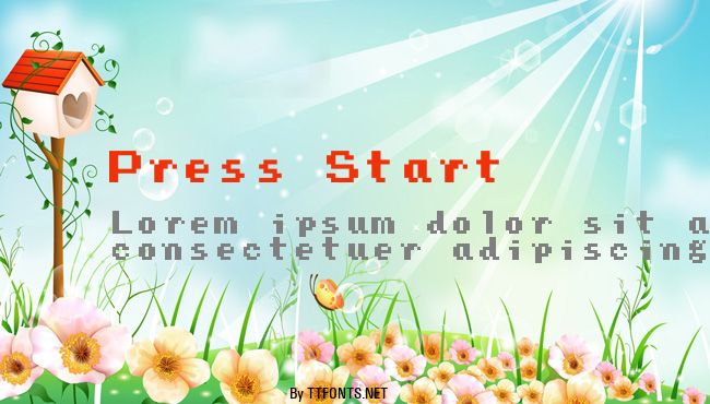 Press Start example