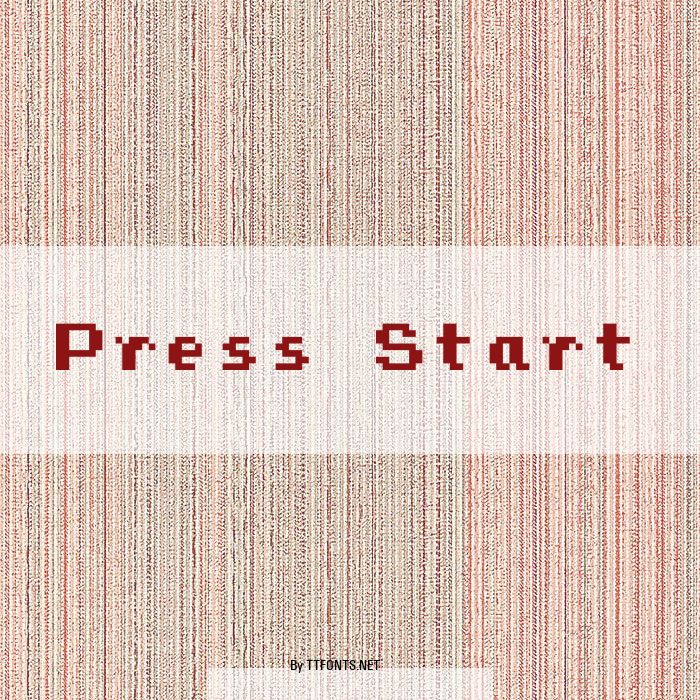 Press Start example