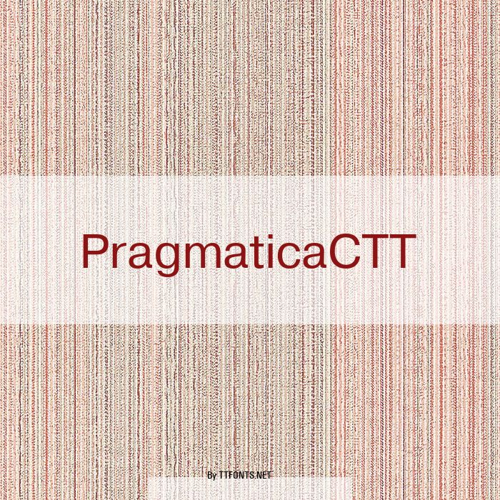PragmaticaCTT example