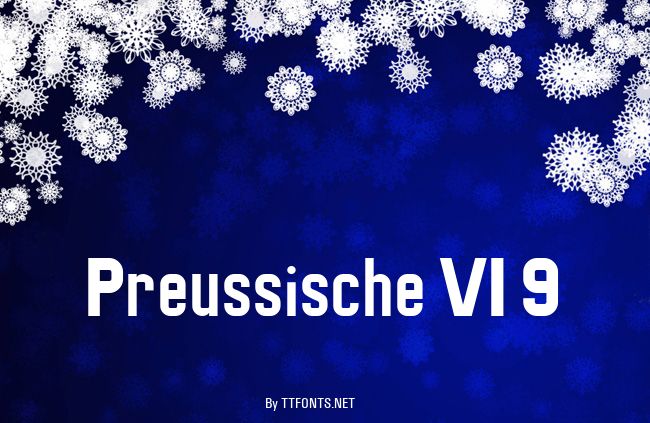 Preussische VI 9 example