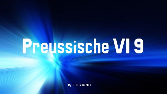 Preussische VI 9 example