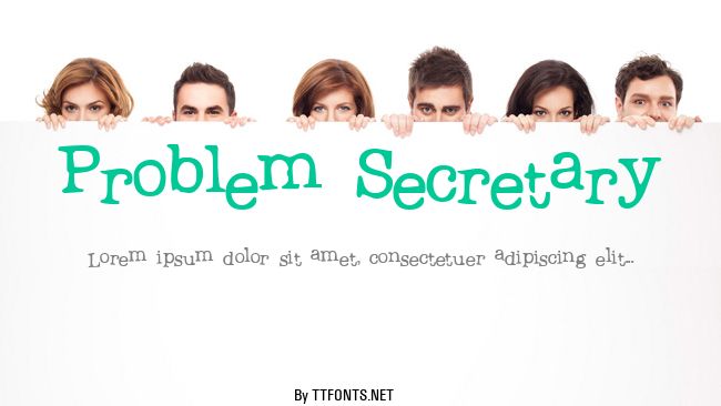Problem Secretary example