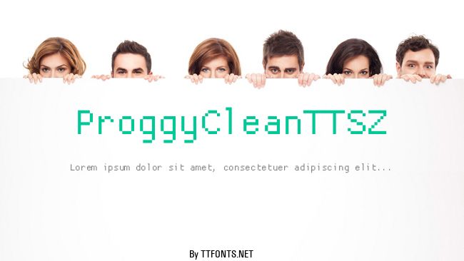 ProggyCleanTTSZ example