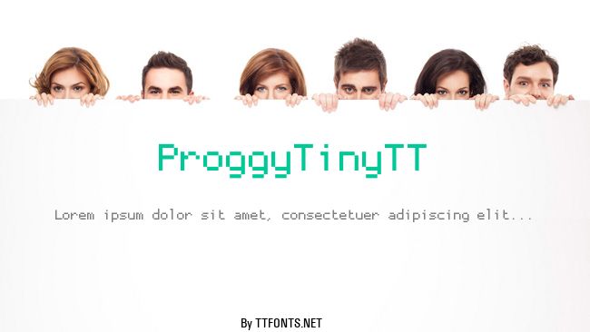 ProggyTinyTT example