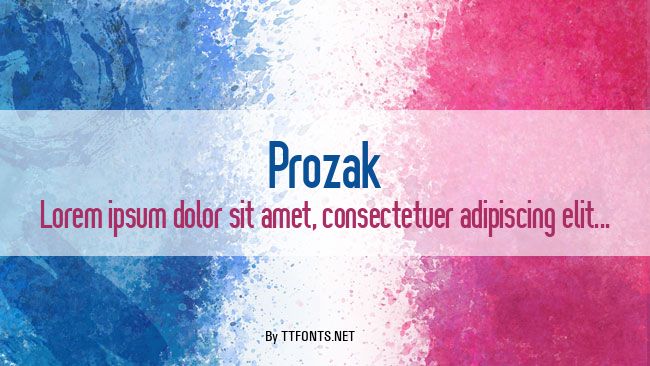 Prozak example