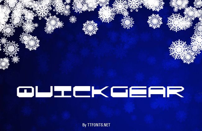 QuickGear example