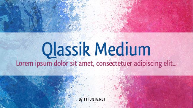 Qlassik Medium example