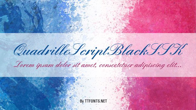 QuadrilleScriptBlackSSK example
