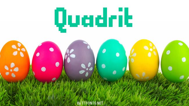 Quadrit example