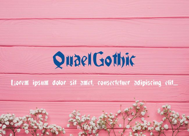 QuaelGothic example