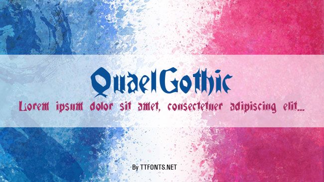 QuaelGothic example