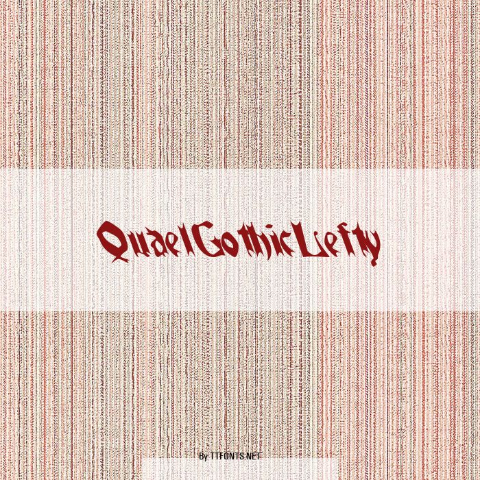 QuaelGothicLefty example