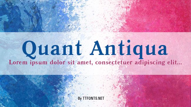 Quant Antiqua example