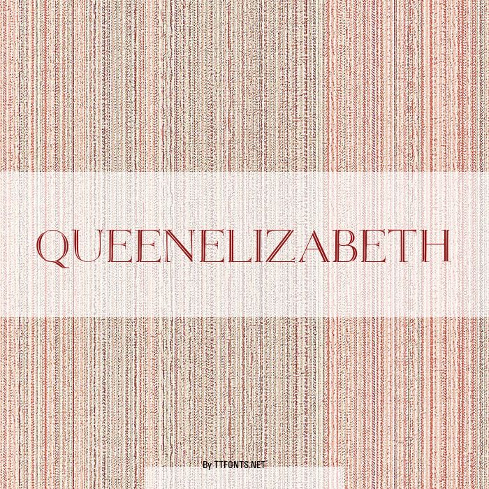 QueenElizabeth example