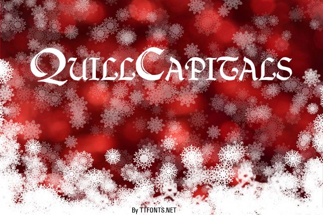 QuillCapitals example