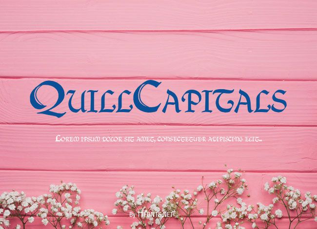 QuillCapitals example