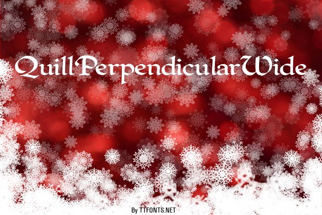 QuillPerpendicularWide example