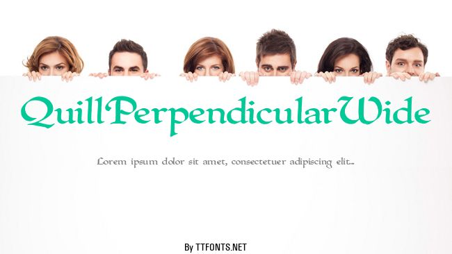 QuillPerpendicularWide example