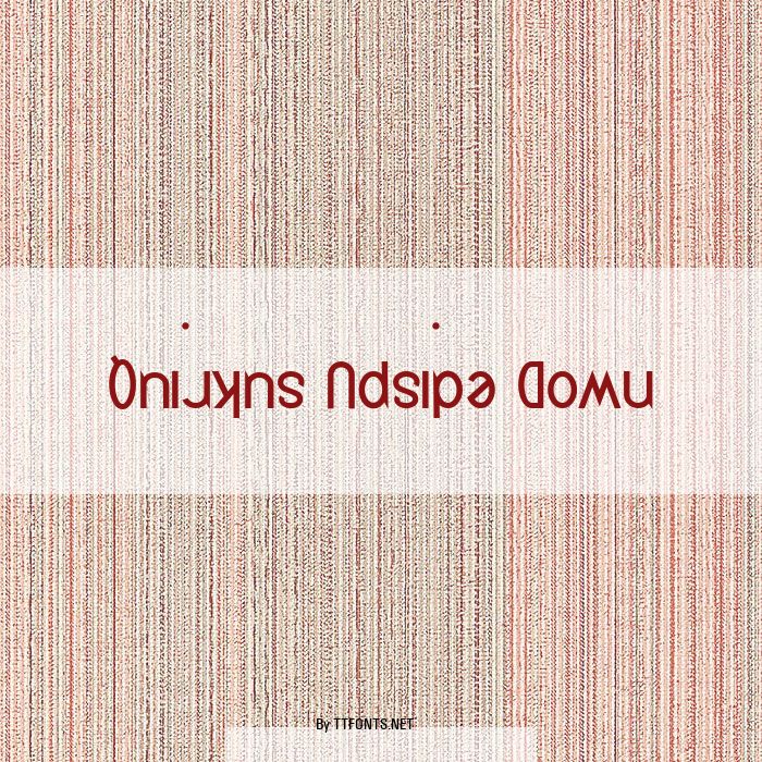 Quirkus Upside Down example