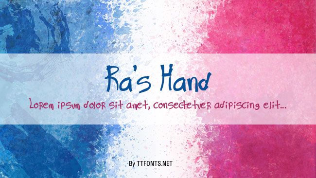 Ra's Hand example