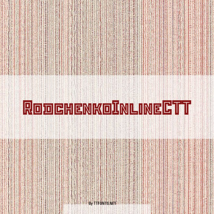 RodchenkoInlineCTT example