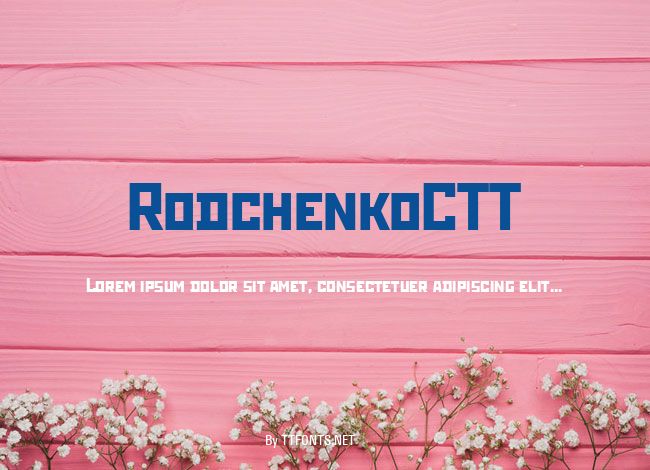 RodchenkoCTT example